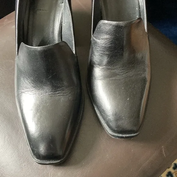 Aeyde Allyson Block Heeled Loafers