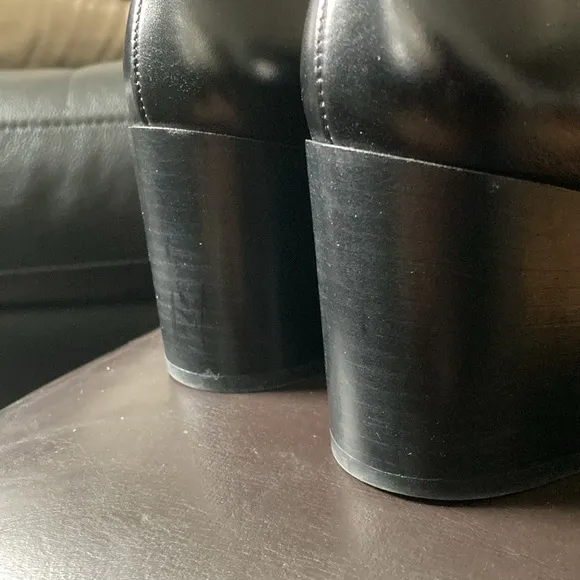 Aeyde Allyson Block Heeled Loafers