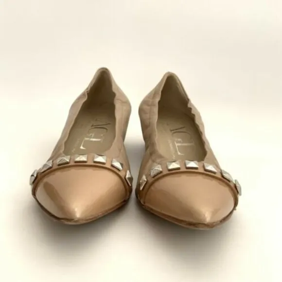 AGL Attilio Giusti Leombruni Flats Women 5.5M Leather Point toe Low Heel Italy