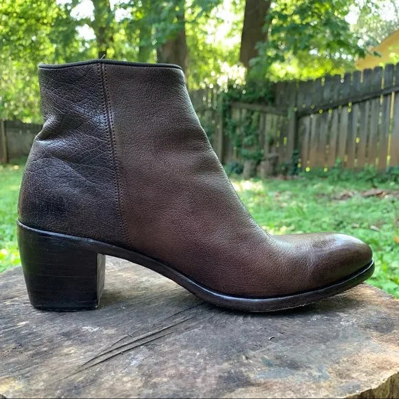Alberto Fasciani Sveva button leather ankle boots