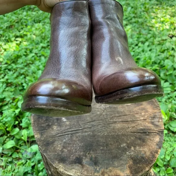 Alberto Fasciani Sveva button leather ankle boots
