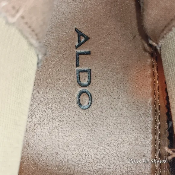 Aldo tan boots