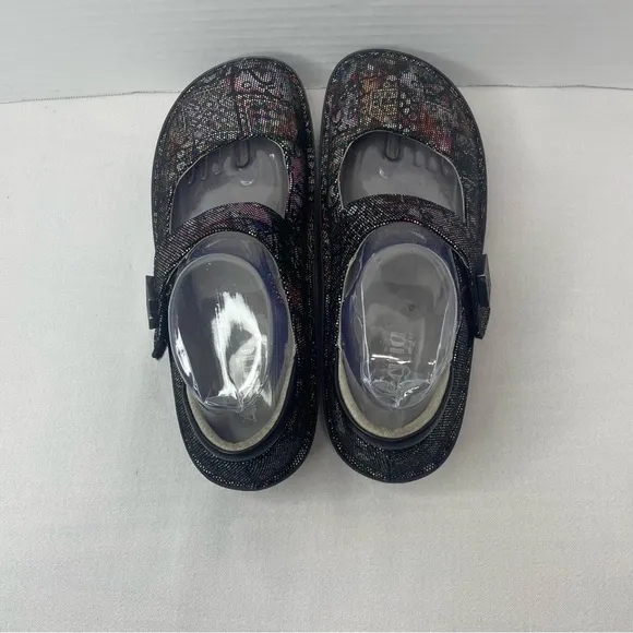 Alegria Women’s Multicolored Slip On Casual Mary Janes Flats Size 39