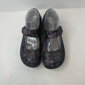 Alegria Women’s Multicolored Slip On Casual Mary Janes Flats Size 39