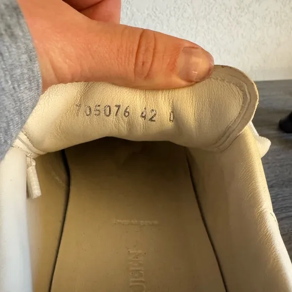 Alexander McQueen Cream Sneakers