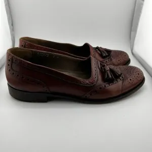 Alfani Mens‎ Dress Shoes Loafers All Leather Size 8M Made In Italy