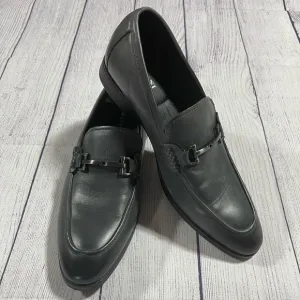 Alfani Men's Chandler Moc-Toe Loafers Grey Leather