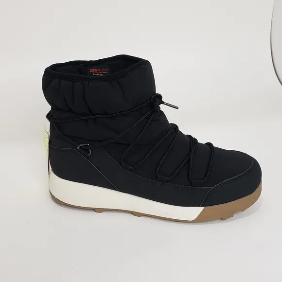 All In Motion, Size 11, Black Thermolite Lace-Up Boots!