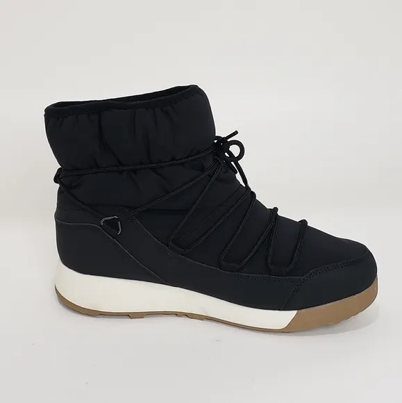 All In Motion, Size 11, Black Thermolite Lace-Up Boots!