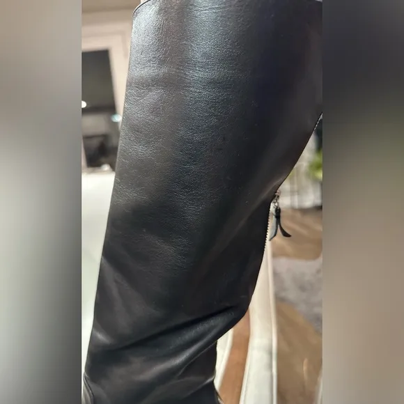 All leather Casadei boots