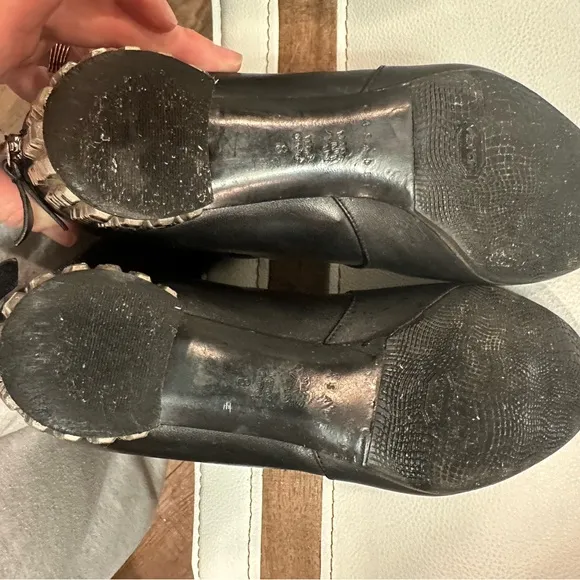 All leather Casadei boots