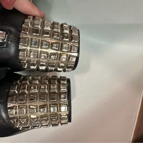 All leather Casadei boots
