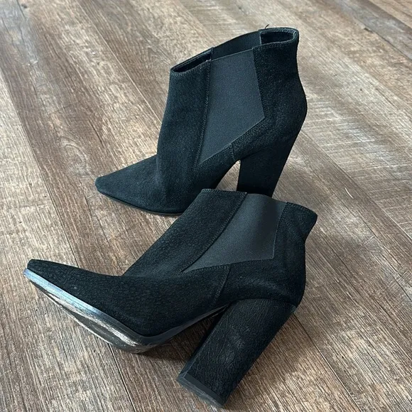 All Saints Elegant Black Ankle Boots