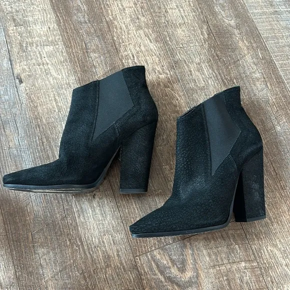 All Saints Elegant Black Ankle Boots