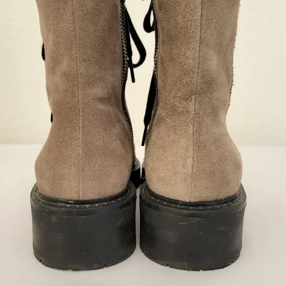 All Saints Lace Up Chunky Boots