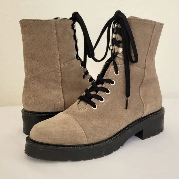 All Saints Lace Up Chunky Boots