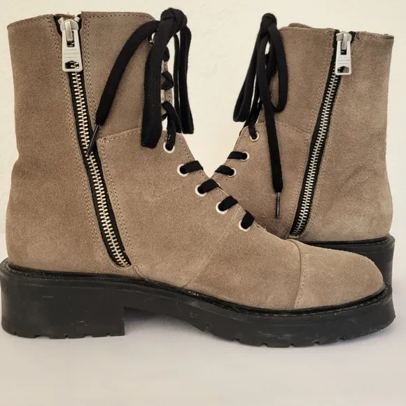 All Saints Lace Up Chunky Boots