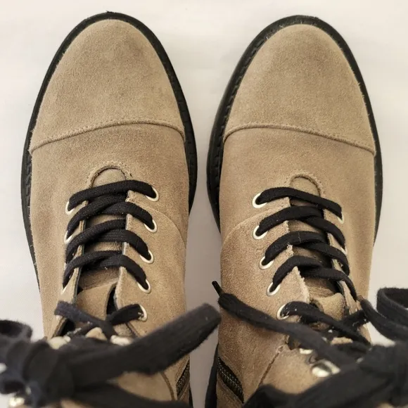 All Saints Lace Up Chunky Boots