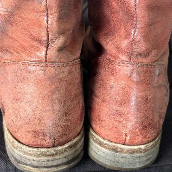 All Saints Leather Lace - UP Rustic Boots