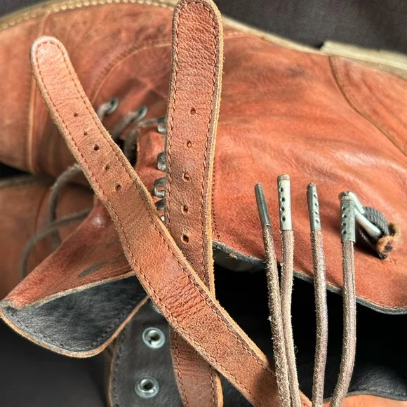 All Saints Leather Lace - UP Rustic Boots