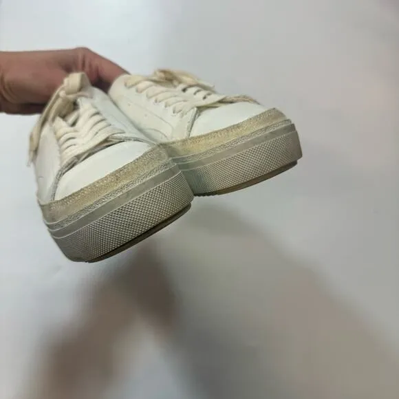 All Saints Milla Leather Sneakers Size 9