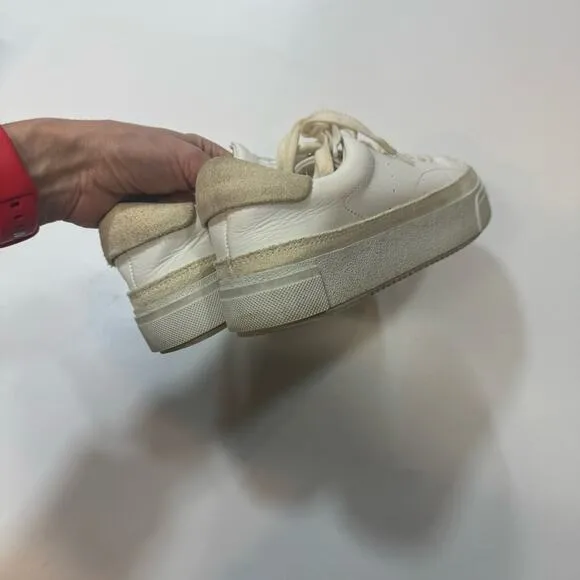 All Saints Milla Leather Sneakers Size 9