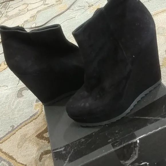 All Saints platform boots