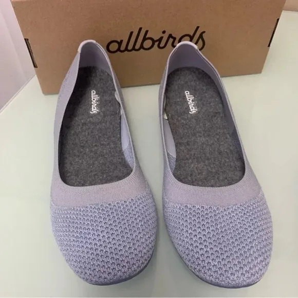 Allbirds Flats Tree Breezers Blue Size 10 NEW