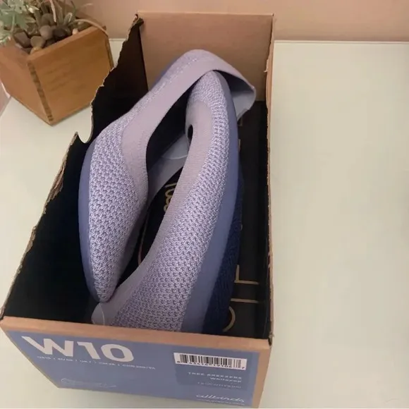 Allbirds Flats Tree Breezers Blue Size 10 NEW