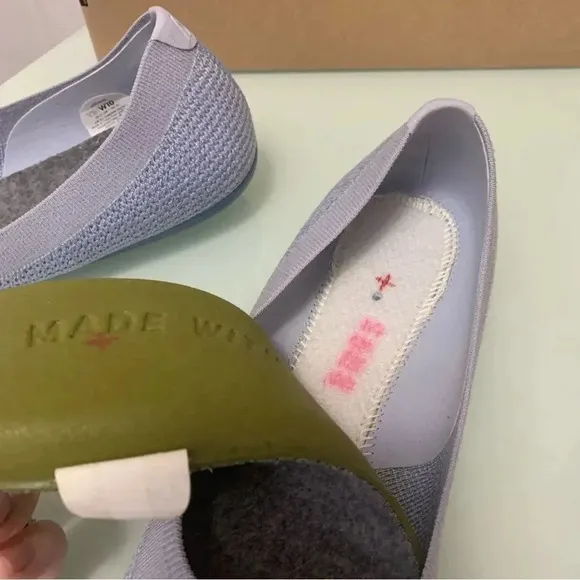Allbirds Flats Tree Breezers Blue Size 10 NEW