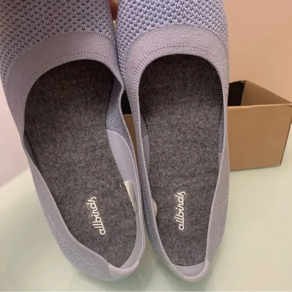 Allbirds Flats Tree Breezers Blue Size 10 NEW