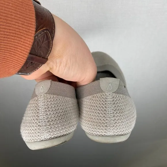 Allbirds | Grey Soft Slip On Flats 8 Womans Ballet