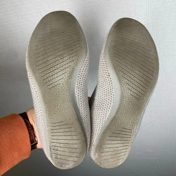Allbirds | Grey Soft Slip On Flats 8 Womans Ballet