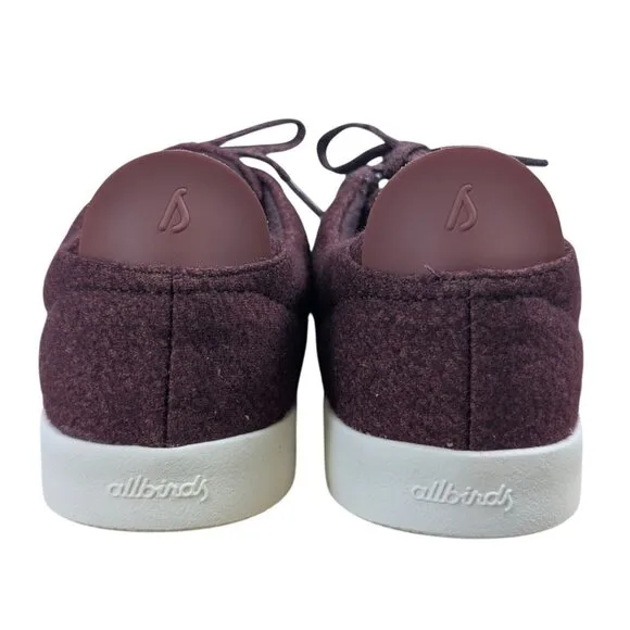 Allbirds Mens Wool Piper Hazy Burgundy Mens 8 Sneakers Sustainable Casual Shoe