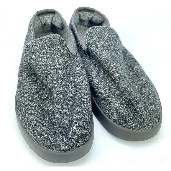 Allbirds NZ Merino Wool Gray Slip On Loafers Loungers 0819-NV1 Men's Size M10