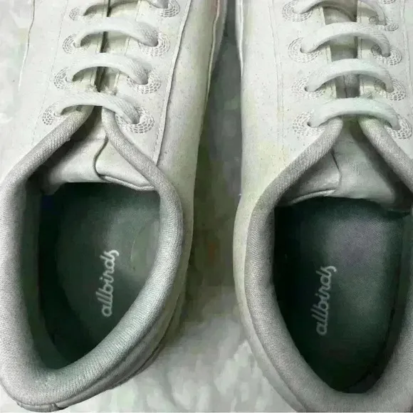 Allbirds Plant Pacer PP Blizzard Sole Off White Lace Up Running Shoes Sneakers