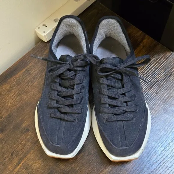 Allbirds Riser Everyday Cotton Canvas Sneakers in Natural Black