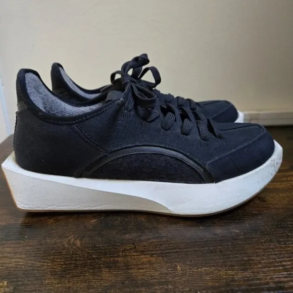 Allbirds Riser Everyday Cotton Canvas Sneakers in Natural Black