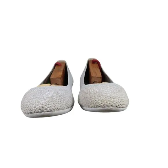Allbirds Shoes Womens 8 Ballet Flats Tree Breezer Slip On Casual Breathable Grey