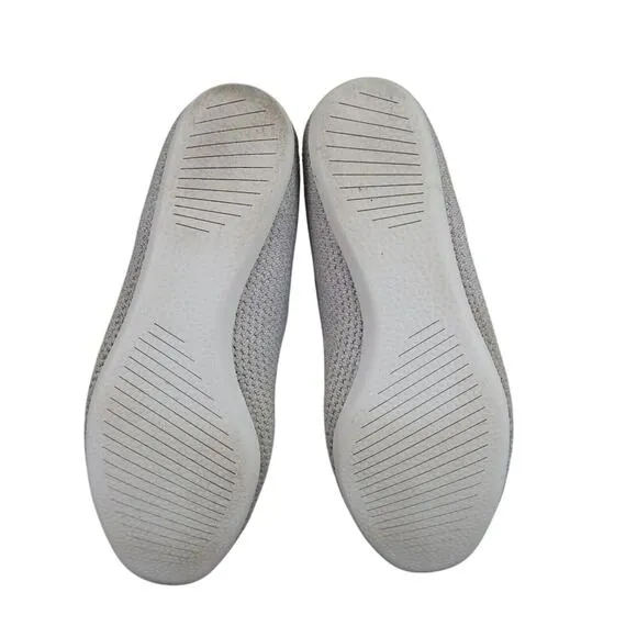 Allbirds Shoes Womens 8 Ballet Flats Tree Breezer Slip On Casual Breathable Grey