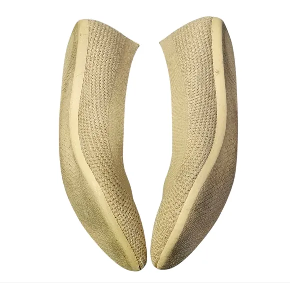 Allbirds Tree Breezers Knit Ballet Flats Slip On Shoes  Women's Size 9