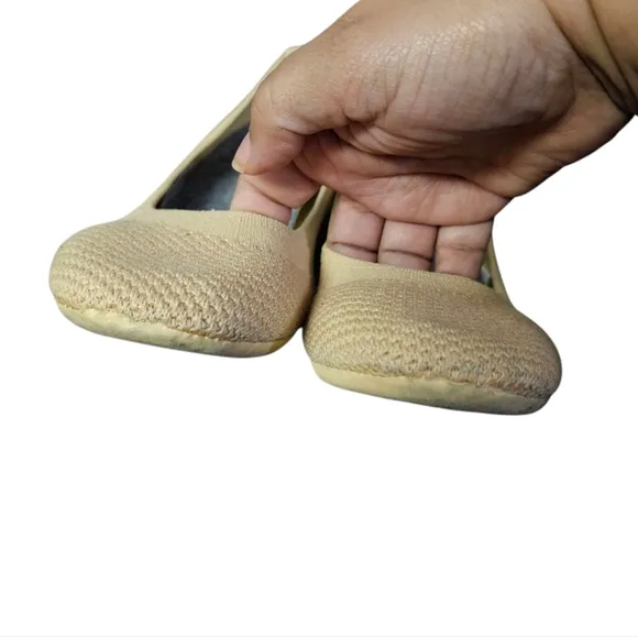 Allbirds Tree Breezers Knit Ballet Flats Slip On Shoes  Women's Size 9