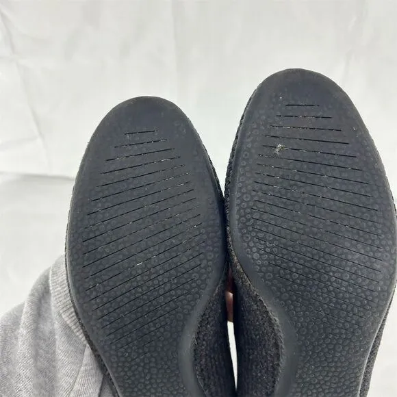 Allbirds Tree Breezers Women's Black Knit Ballet Flats Eco-Friendly Size 7.5