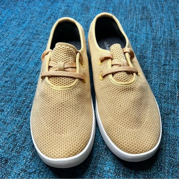 Allbirds Tree Skippers Lace Up Sneakers in Lux Beige Blizzard Sole