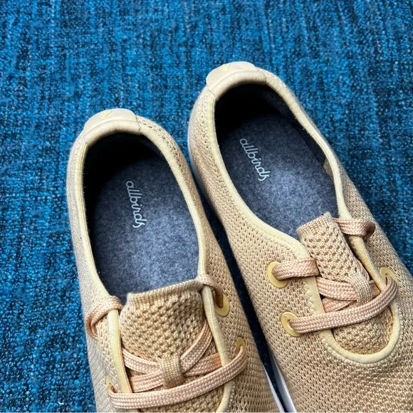 Allbirds Tree Skippers Lace Up Sneakers in Lux Beige Blizzard Sole