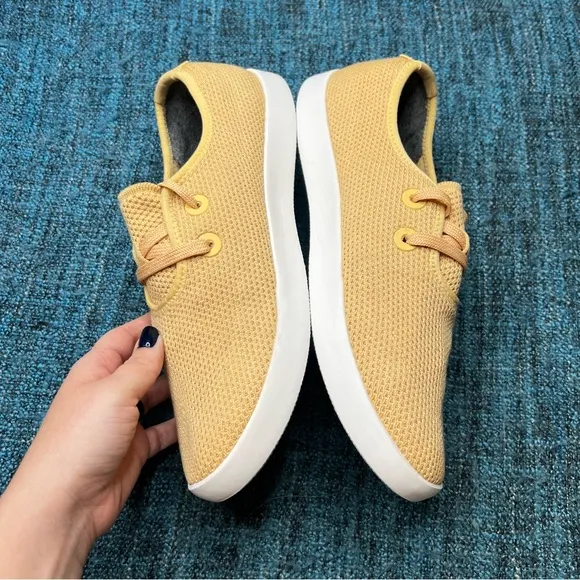 Allbirds Tree Skippers Lace Up Sneakers in Lux Beige Blizzard Sole