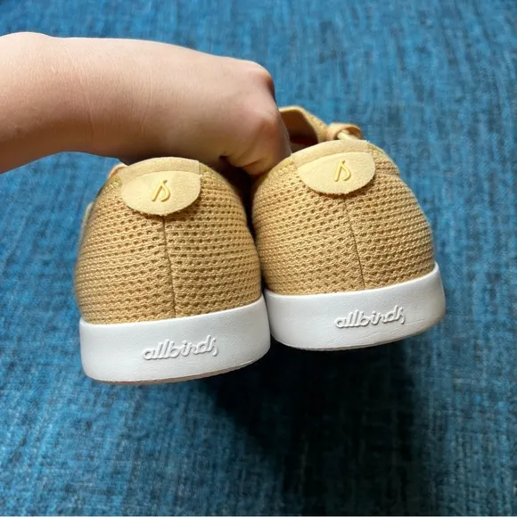 Allbirds Tree Skippers Lace Up Sneakers in Lux Beige Blizzard Sole