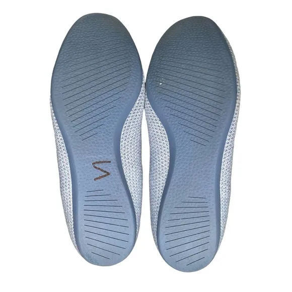 Allbirds Womens Tree Breezers Flats Size 9 Ballet Slip-On Periwinkle Blue EUC