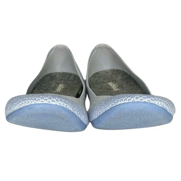 Allbirds Womens Tree Breezers Flats Size 9 Ballet Slip-On Periwinkle Blue EUC