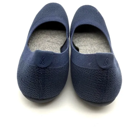 Allbirds Women's Tree Breezers Navy Night Knit Flats 8.5